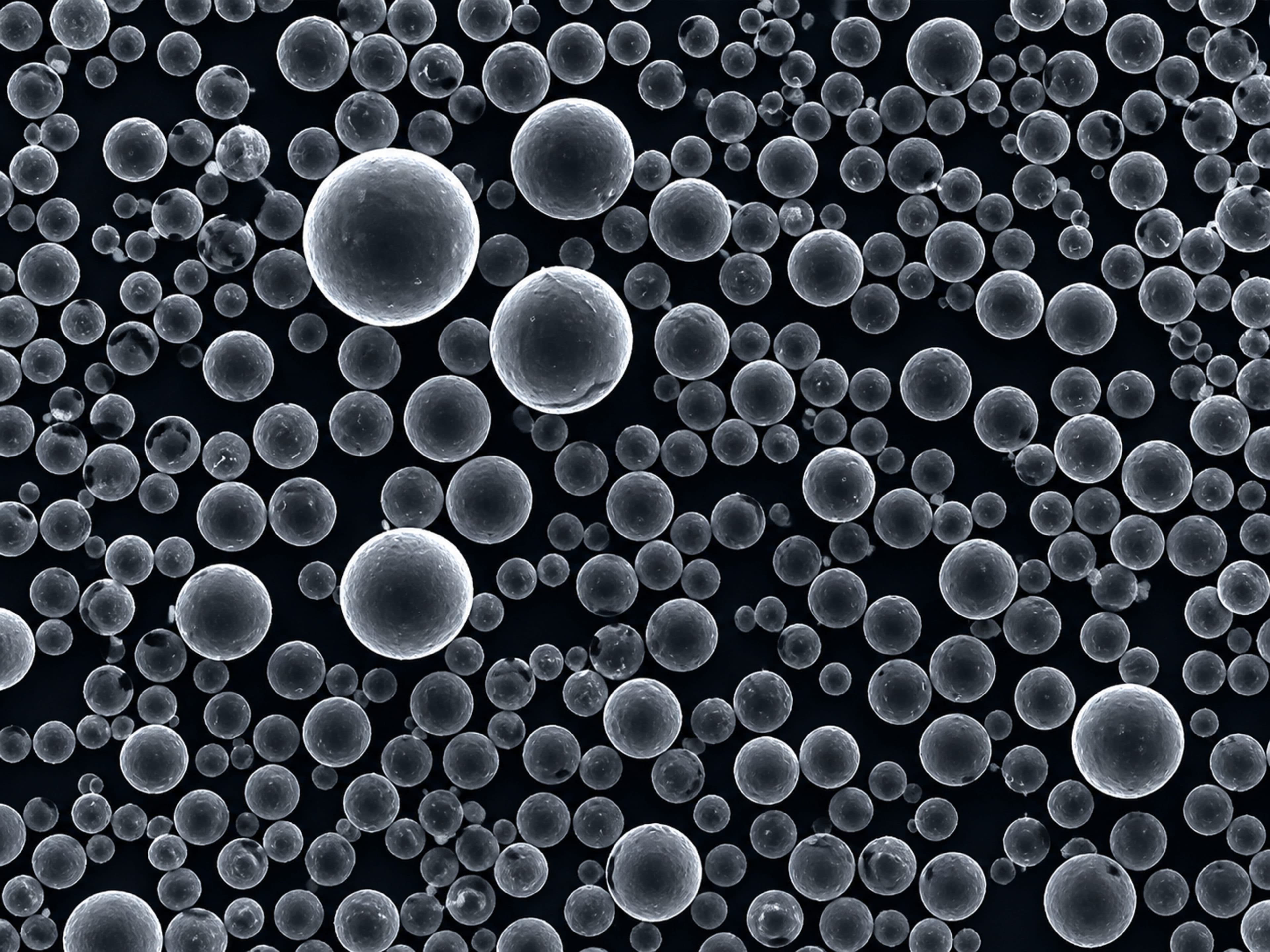 AMMatz Ti-6Al-4V powder microscopy image